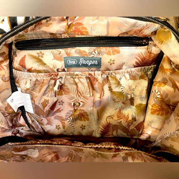 Pre-Owned Lug Ranger Animal Print Medium Cross-Body Bag - Picture 5 of 9